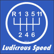 Ludicrous Speed Funny Car Racing Spaceballs T-Shirt