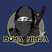 Mona Lisa Ninja  funny t-shirt art history mma
