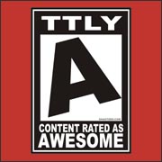 Rated Totally Awesome Funny Geek  t-shirt