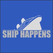 Ship Happens - funny titanic sinking ship T-Shirt