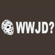 WWJD? What Would Jason Do Friday the 13th horror movie   T-shirt